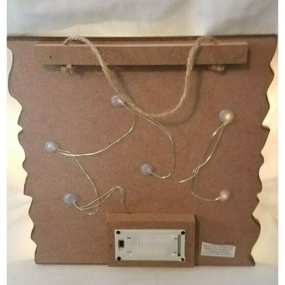 Fall Thanksgiving Pumpkin Spice Season Truck Hanging Sign w/LED Lights - Picture 3 of 11